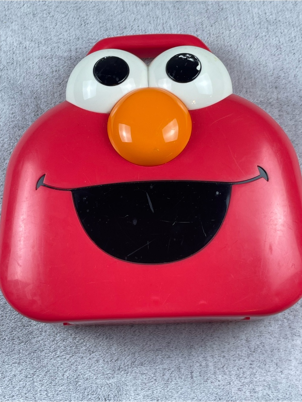 Elmo Character box - Bright Red with Orange Nose